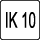 IK 10 (Odporność na uderzenia mechaniczne IK 10) IK 10